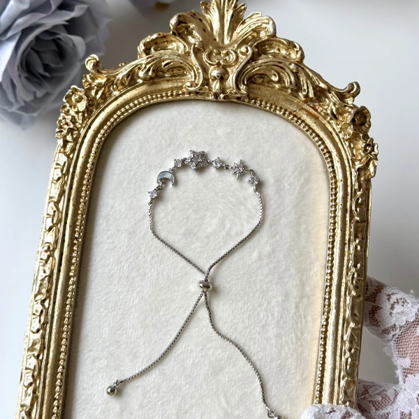 Gökyüzü Taşlı Bileklik