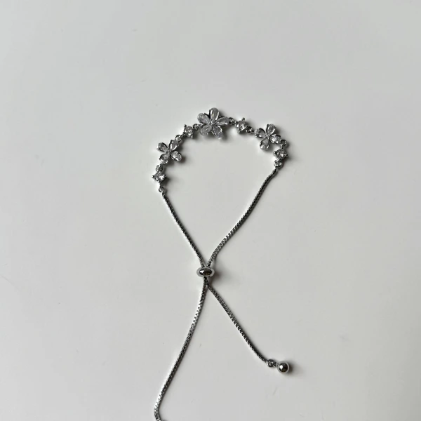 Taşlı Çiçek Bileklik