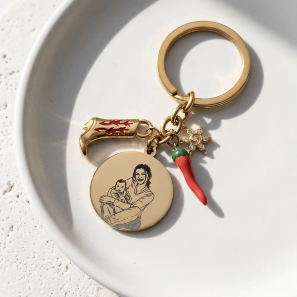 İyi Niyet Fotoğraflı Anahtarlık