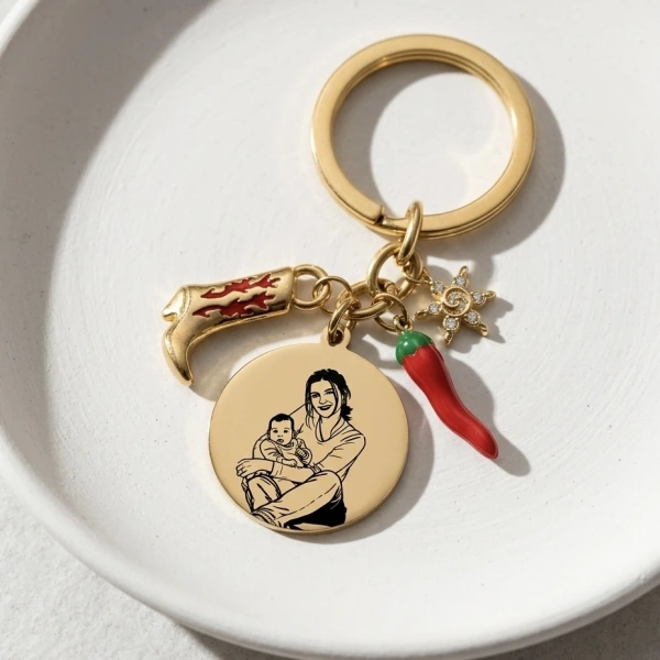 İyi Niyet Fotoğraflı Anahtarlık