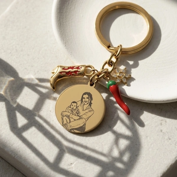 İyi Niyet Fotoğraflı Anahtarlık