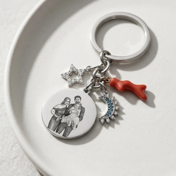 İyi Niyet Fotoğraflı Anahtarlık