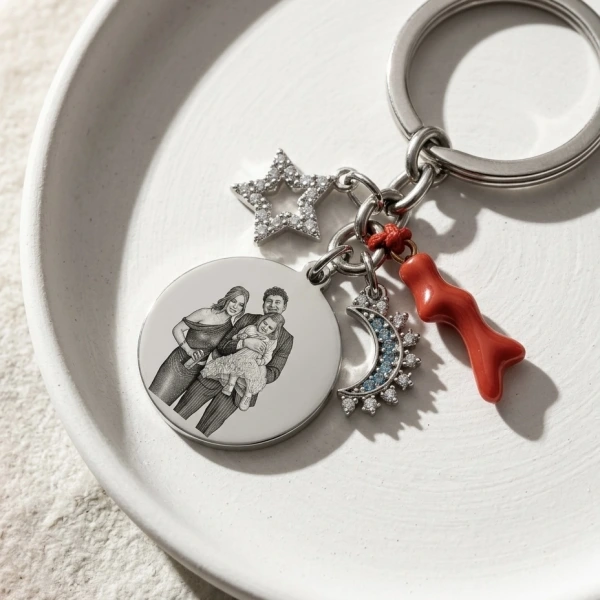 İyi Niyet Fotoğraflı Anahtarlık