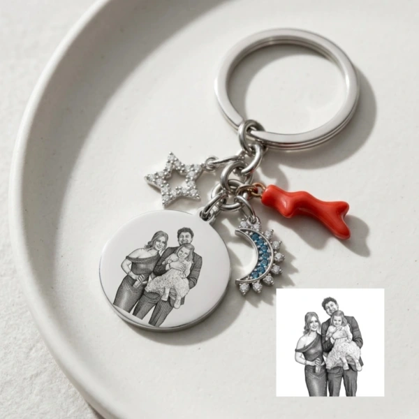 İyi Niyet Fotoğraflı Anahtarlık