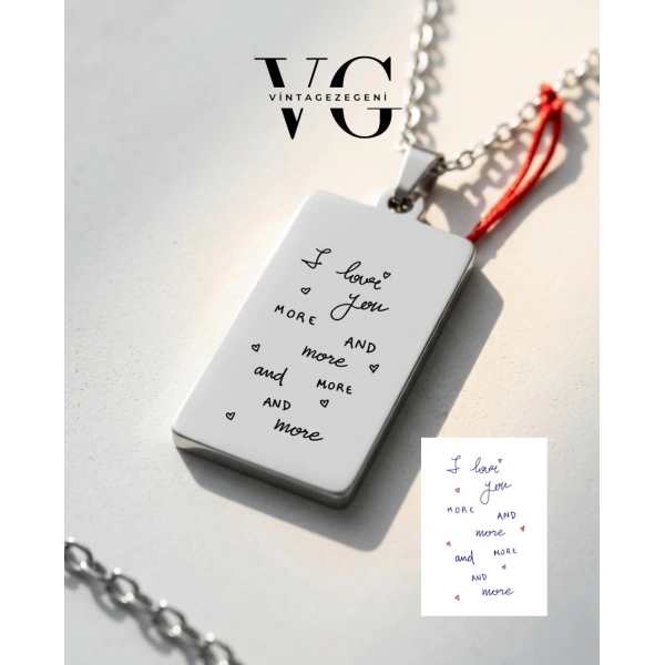 Kendin Yaz Kendin Çiz Kolye