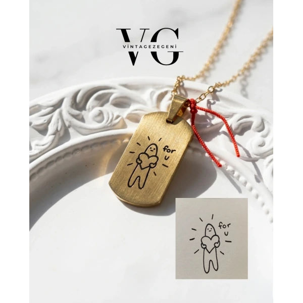 Kendin Yaz Kendin Çiz Kolye