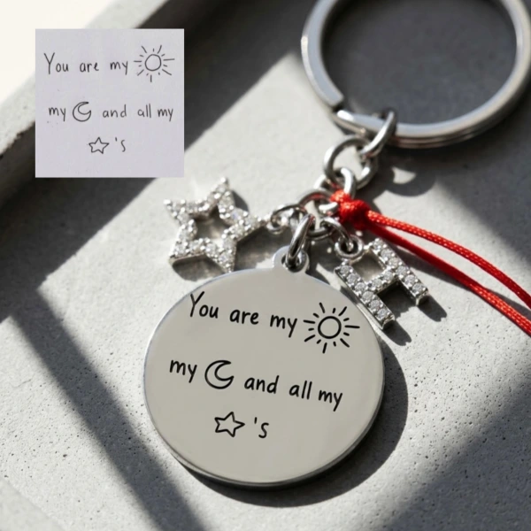 Kendin Yaz Kendin Çiz Anahtarlık