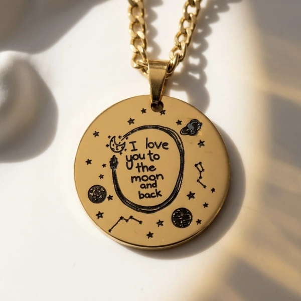 Kendin Yaz Kendin Çiz Kolye