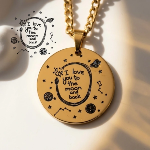 Kendin Yaz Kendin Çiz Kolye