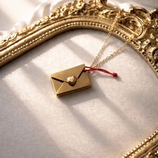 Kendi El Yazın Zarf Kolye