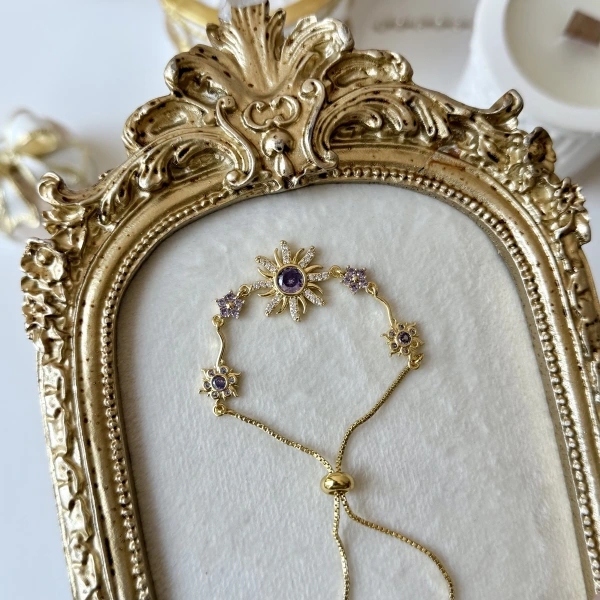 Amethyst Soleil Asansörlü Bileklik
