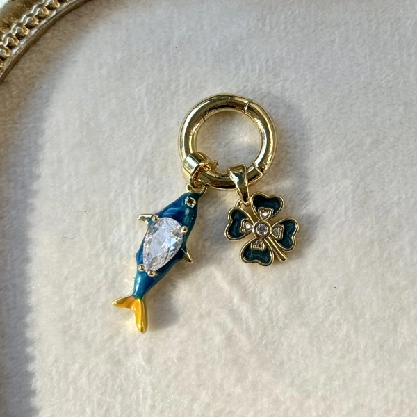 Lucky Whale Bikini Charm
