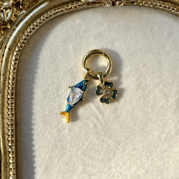 Lucky Whale Bikini Charm