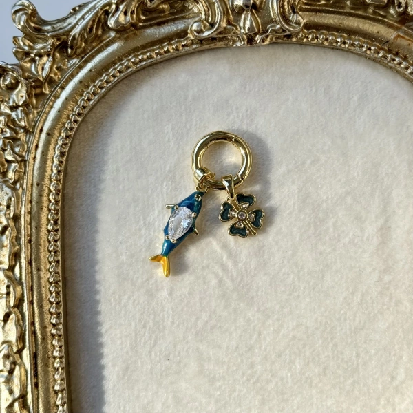 Lucky Whale Bikini Charm