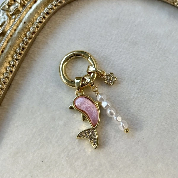 Pink Paradise Bikini Charm