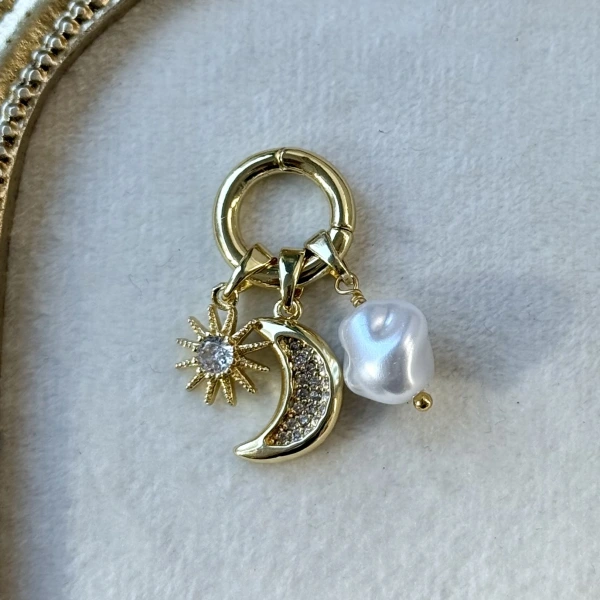 Sun & Moon Bikini Charm