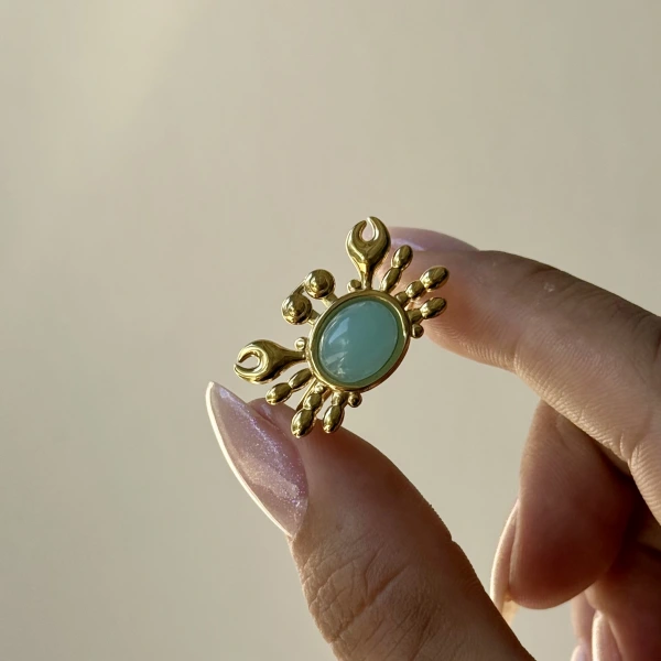 Azure Crab Yüzük