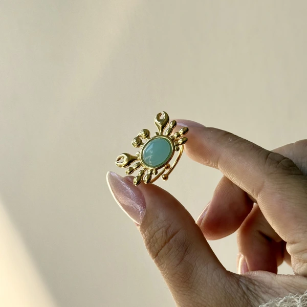 Azure Crab Yüzük