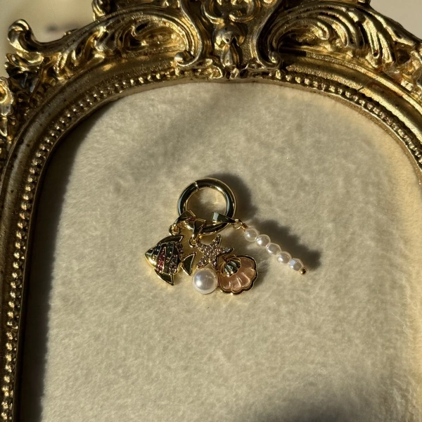 Seashell Bikini Charm