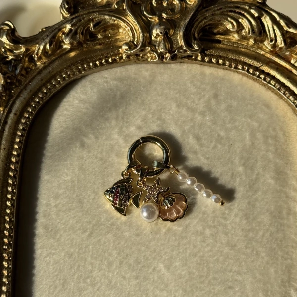 Seashell Bikini Charm