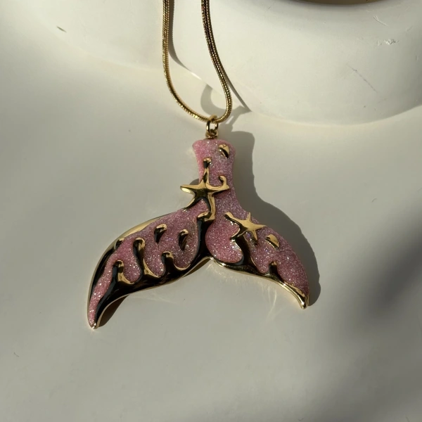 Mermaid Aura Kolye