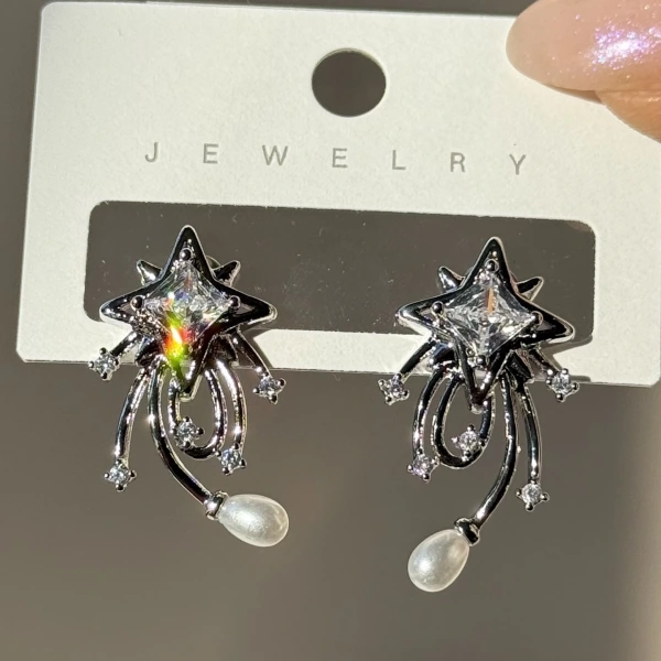 Pearl Star Küpe
