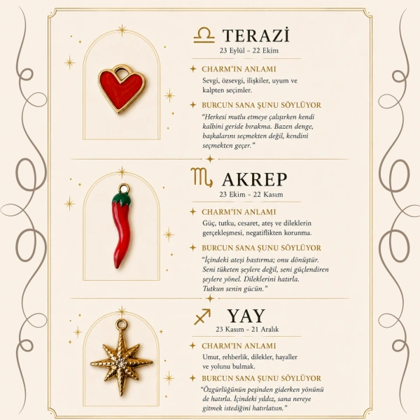 Burçlara Göre Charmlar