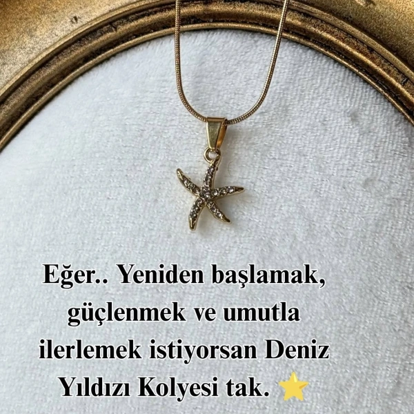 Deniz Yıldızı Kolye