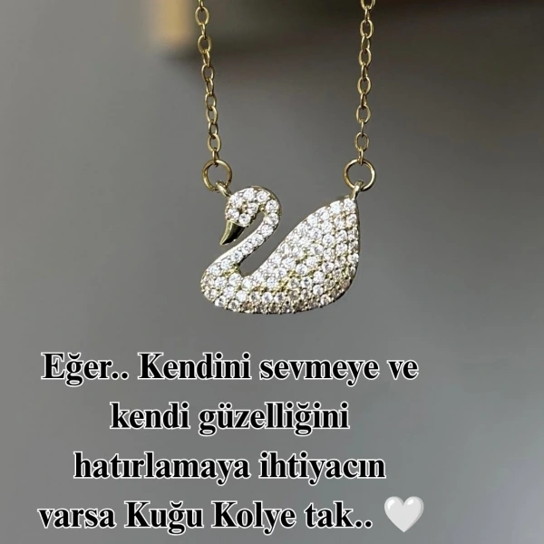Kuğu Kolye