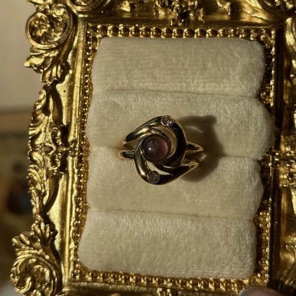 Taşlı Düğüm Yüzük