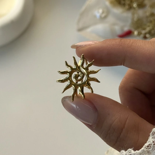 Spiral Güneş Yüzük