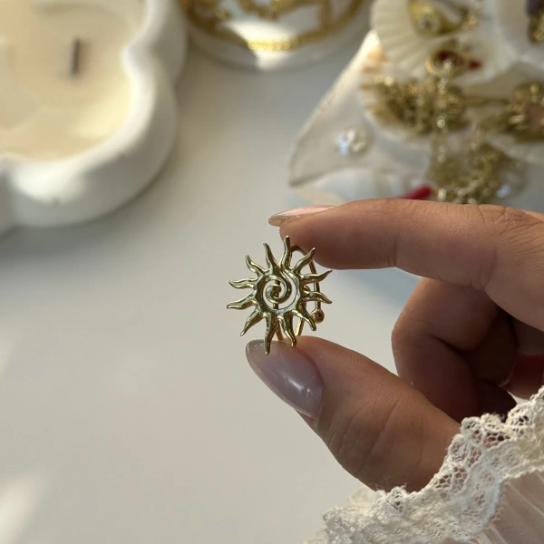 Spiral Güneş Yüzük