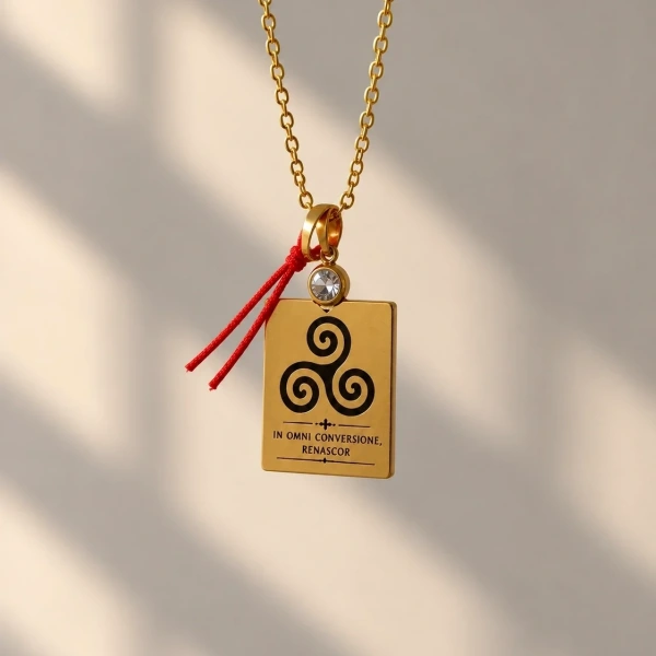 Triskelion Sembol Kolye