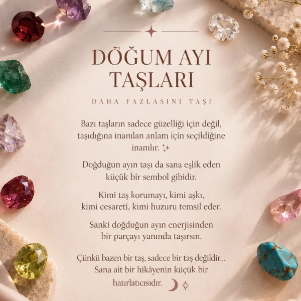 Doğum Ayı Taşları Charm