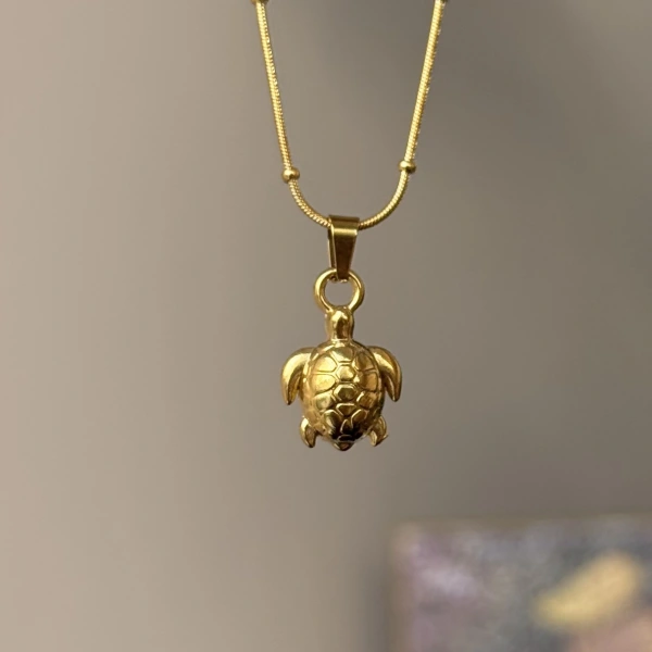 Kaplumbağa Kolye