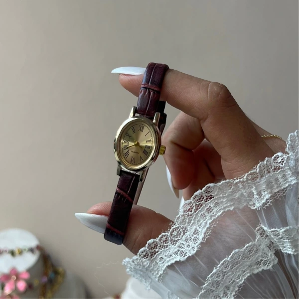 Altın Kadran Klasik Vintage Saat