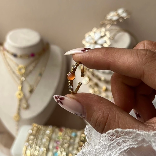 Bohemian Solitaire Yüzük