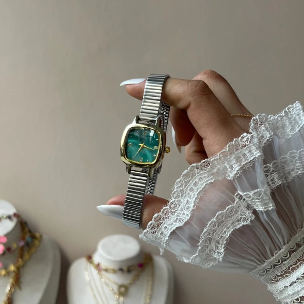 Çelik Kayış Minimal Vintage Saat