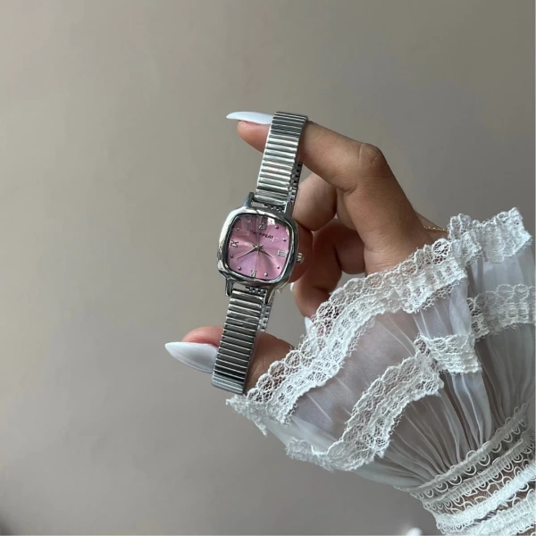 Çelik Kayış Minimal Vintage Saat