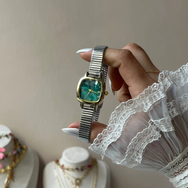 Çelik Kayış Minimal Vintage Saat