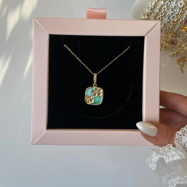 Çiçek Bahçesi Kolye