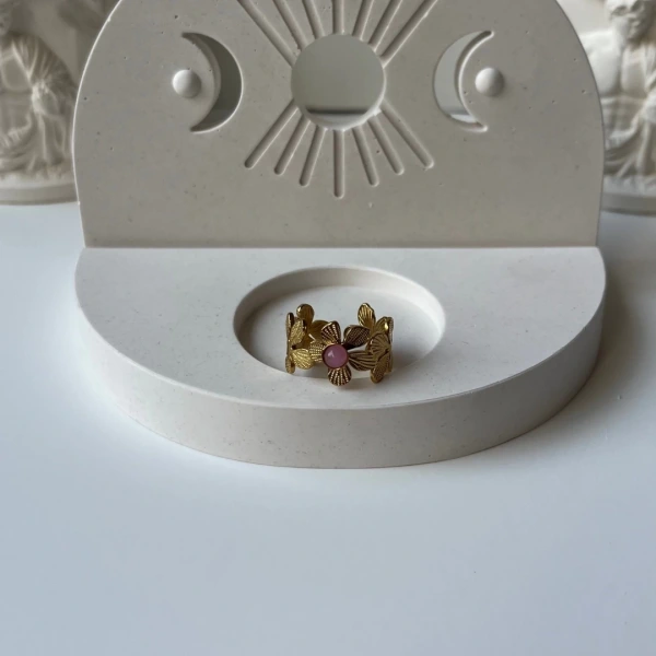 Çiçek Sarmalı Yüzük