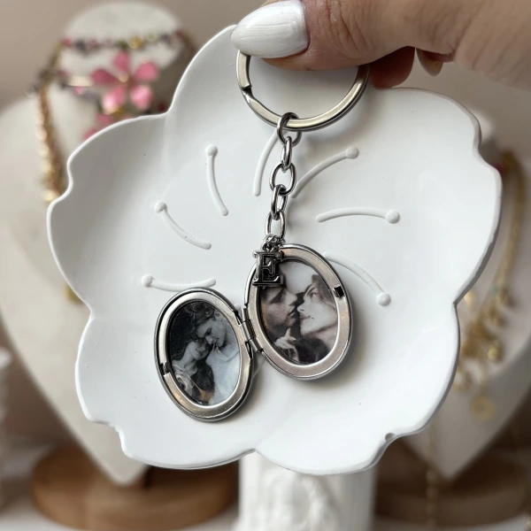 Çift Fotoğraflı Anahtarlık