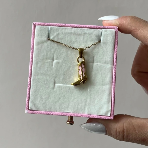 Cowgirl Locket Kolye