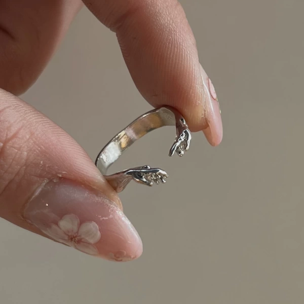Creation of Adam Yüzük I 925 Gümüş