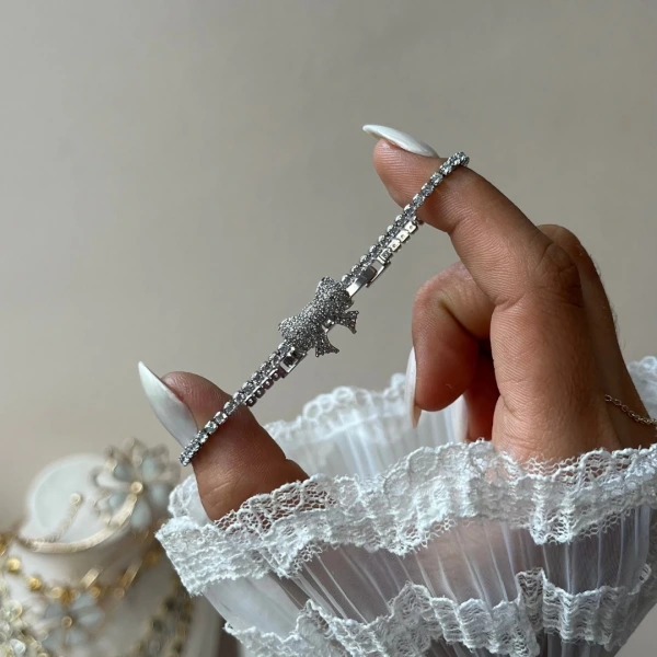 Crystal Ribbon Bileklik