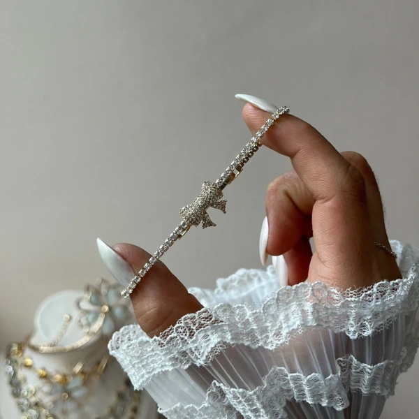 Crystal Ribbon Bileklik