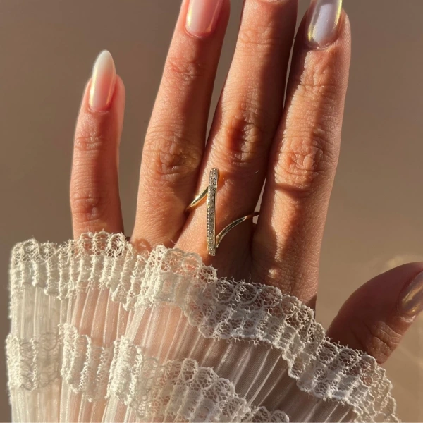 Floating Sparkle Yüzük