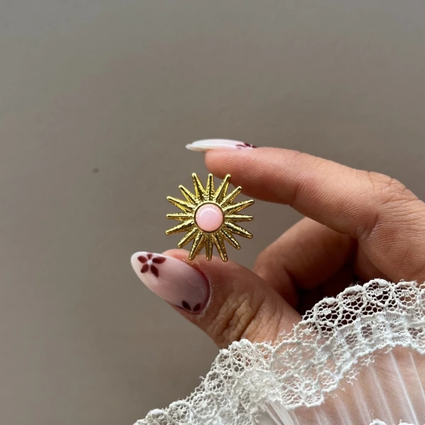 Gilded Starburst Yüzük