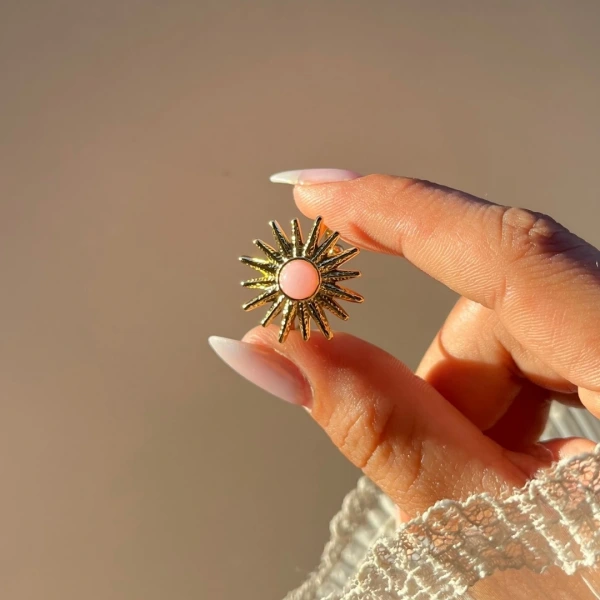 Gilded Starburst Yüzük
